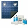 Blue 8-Year 16' X 32' Rectangle Winter Pool Cover With Pool Closing Kit Up To 15,000 Gallons Bundle