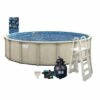 Cascade 24' X 52" Round Above Ground Pool Package