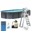 Edge 15'x30' X 52" Oval Above Ground Pool Package