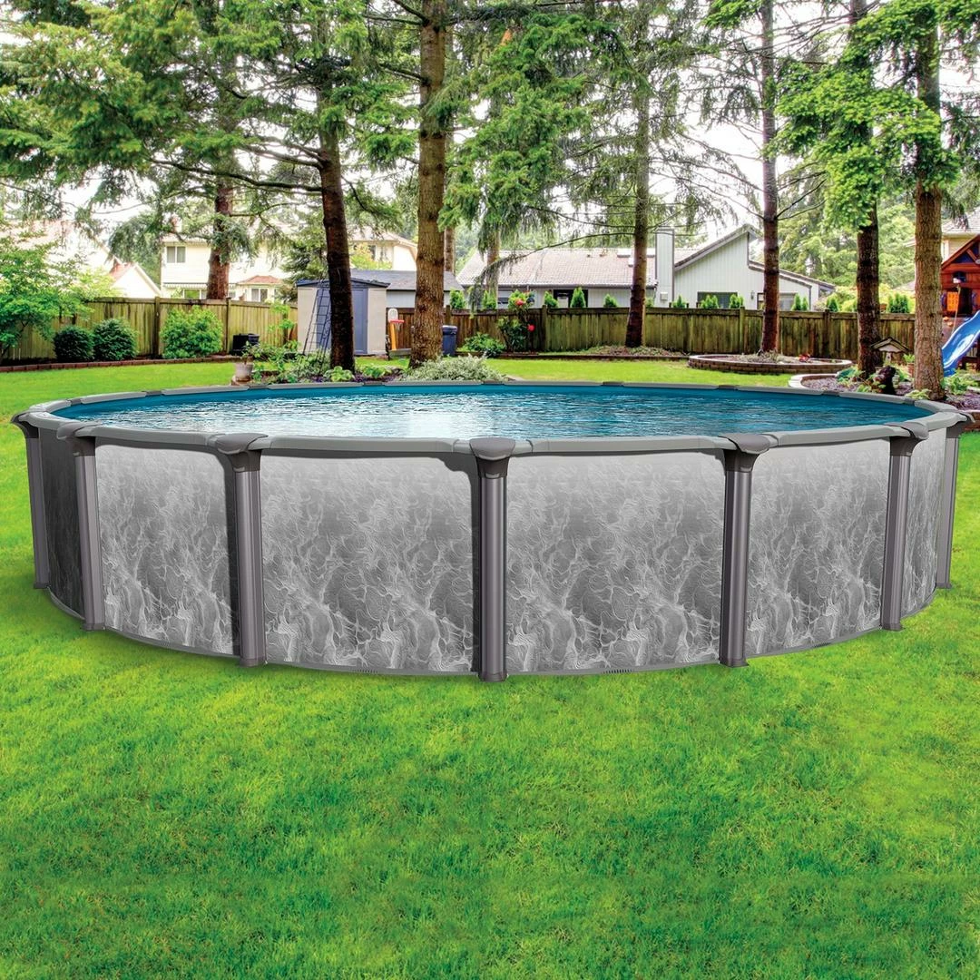 Emotion 18' X 52" Round Above Ground Pool Package - Image 8