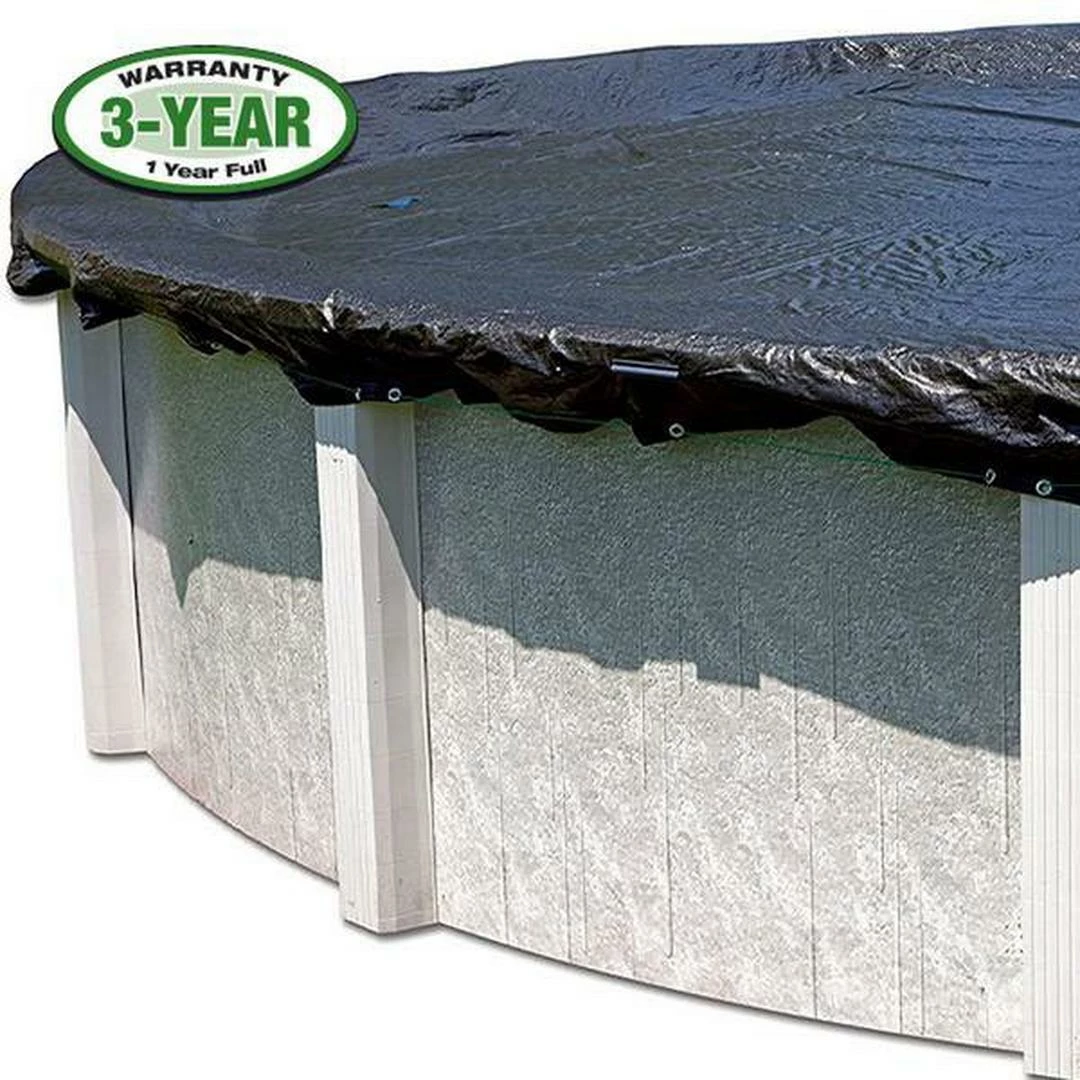 Fine Mesh 16' X 25' Oval Winter Pool Cover, 3 Year Warranty - Image 2