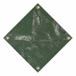 Midwest Canvas - 20' X 40' Rectangle Winter Pool Cover, 12 Year Warranty, Green