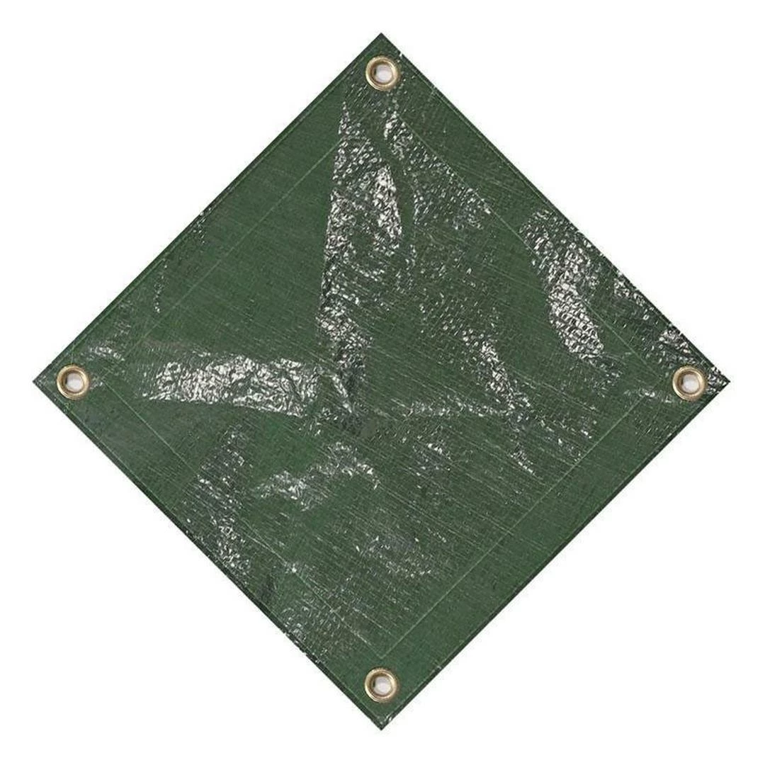 Midwest Canvas - 20' X 44' Rectangle Winter Pool Cover, 12 Year Warranty, Green - Image 6