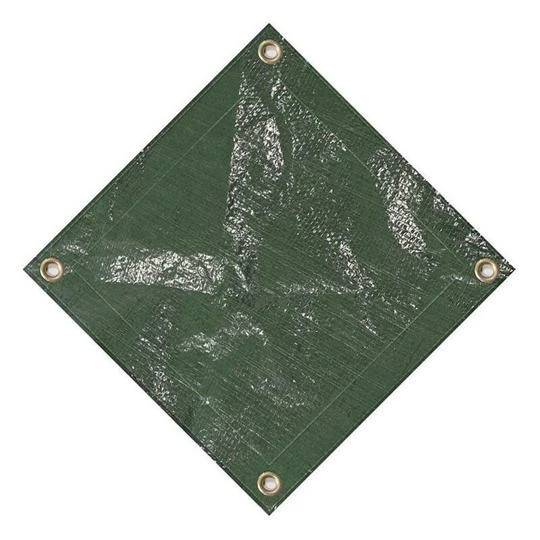 Midwest Canvas - 20' X 44' Rectangle Winter Pool Cover, 12 Year Warranty, Green