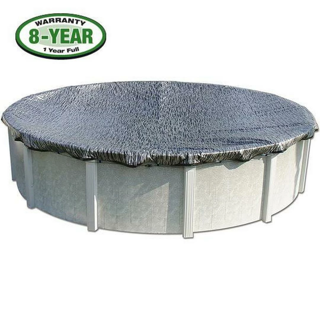 Micro Mesh 18' Round Winter Pool Cover, 8 Year Warranty - Image 2