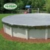 Super Polar Plus 16' X 32' Oval Winter Pool Cover With 50 Cover Clips