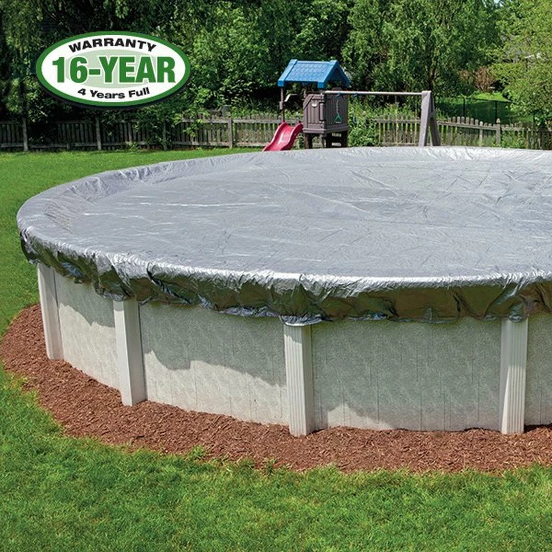 Super Polar Plus 21' Round Winter Pool Cover With 35 Cover Clips - Image 2