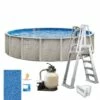 Verona 27' X 54" Round Above Ground Pool Package