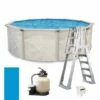 Weekender II 18' Round 52" Tall Above Ground Pool Package